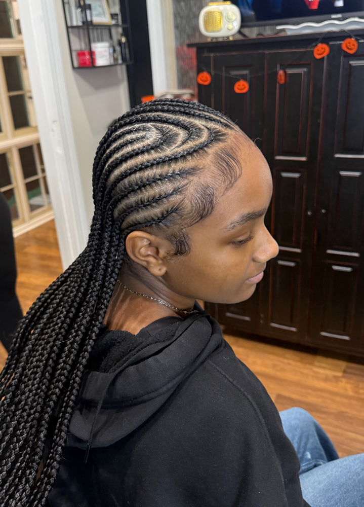 Feed In Braids at Règne Royale in Greenville, NC