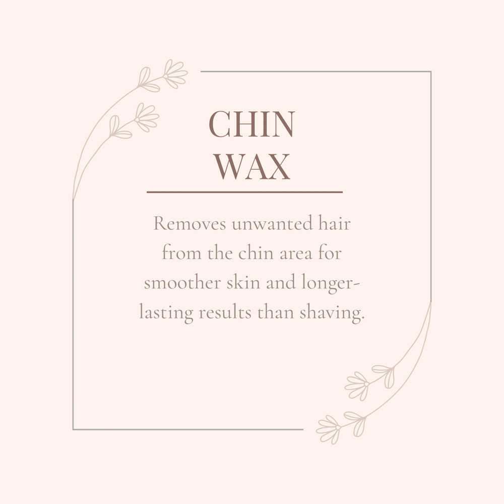 Chin Wax at Serenity Esthetics in Sacramento, CA