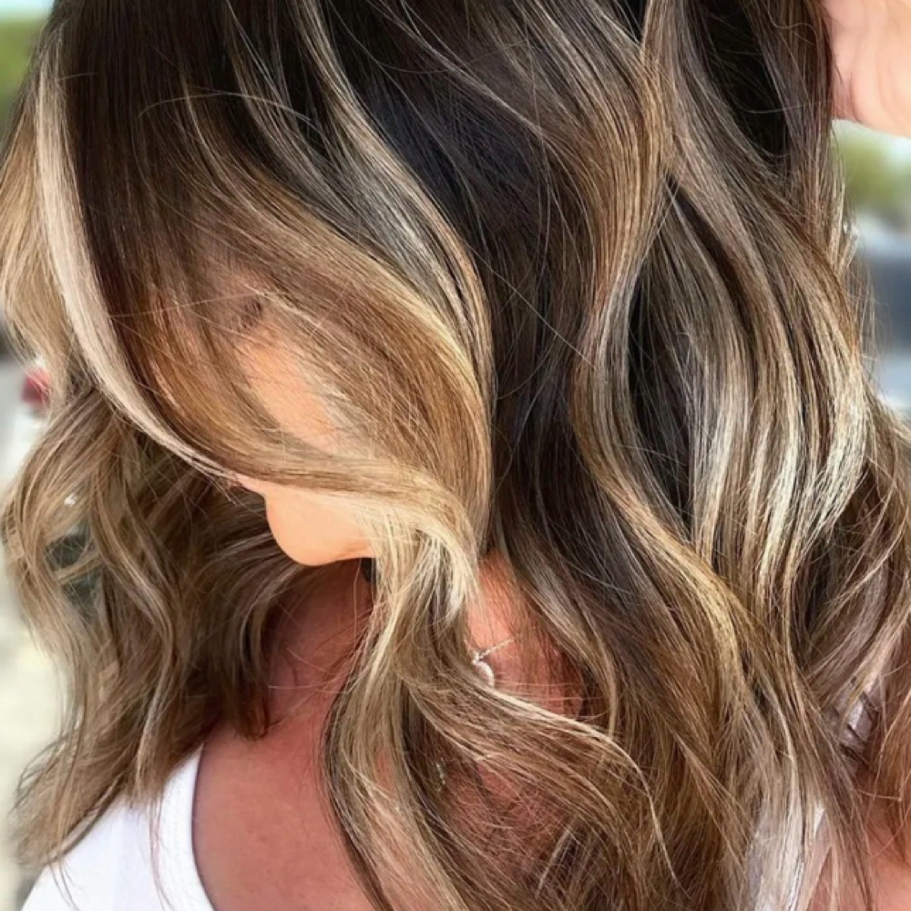 Partial Highlight+Toner+Haircut at J & C Legacy Salon in Dawsonville, GA
