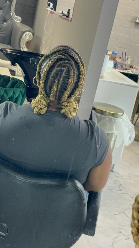Feed in braids at Nicolestylez in charlotte, NC