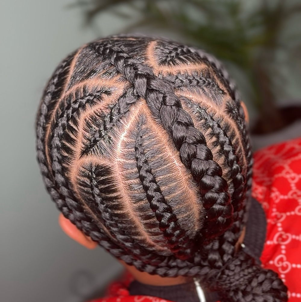 Chrome Heart Braids at Slaid & Stitched in Arlington, TX