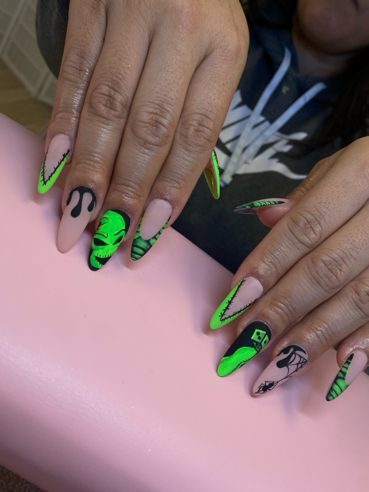 LEVEL 3 Halloween GEL-X (S-L) at BBM STUDIO in Aurora, CO