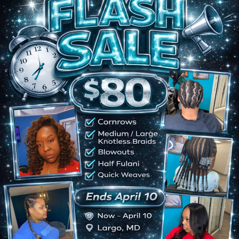 80 Dollar FLASH SALE!!!!’ at PrimeHERbeauty in Largo, MD