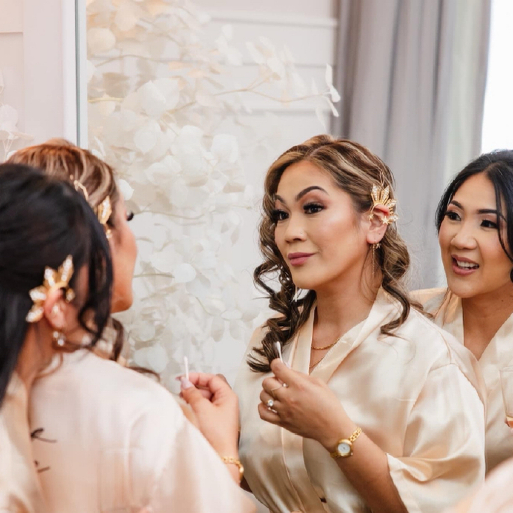 Bride + 4 (Hair + MakeUp) at DB Glam Artistry in Sacramento, CA