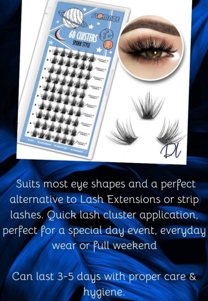 Cluster Lashes (Application Only)