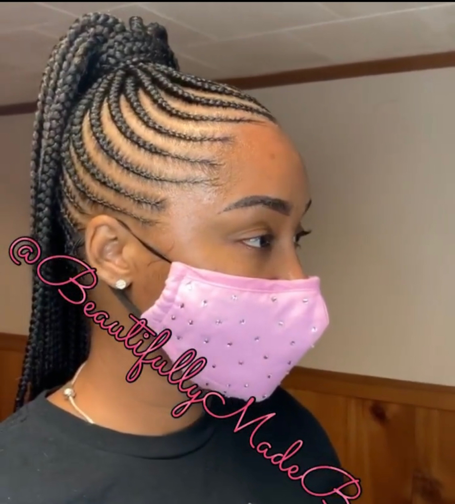 Braided Ponytail - SMedium