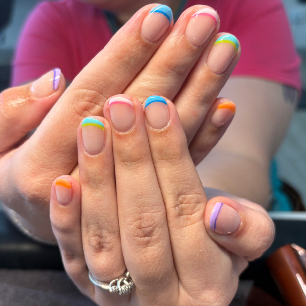 Manicure at Cornerstone Salon & Spa in Falmouth, KY