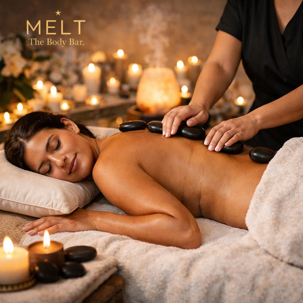Hot Stone Massage at Melt. The Body Bar in Lakewood, CO