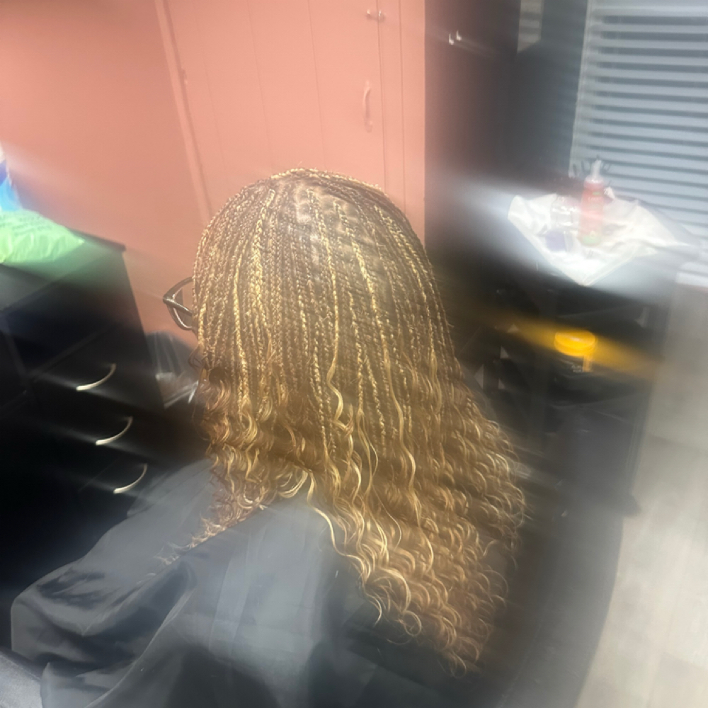 Micro Braids at Crowned By Braids in Tonawanda, NY
