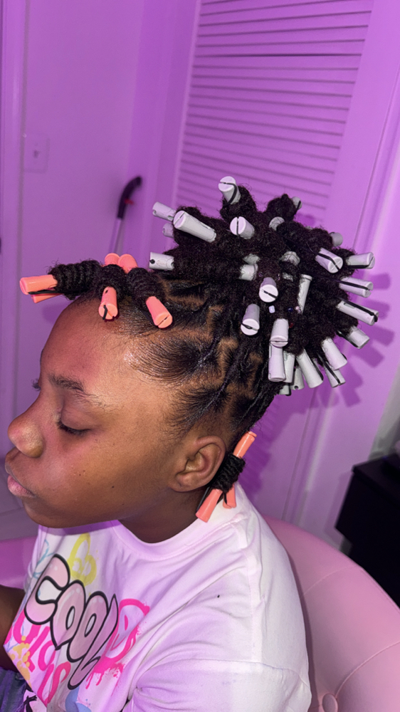 Maintenance w/curls (16 & under) at Loc’d N Wit Tweet in Temple Hills, MD