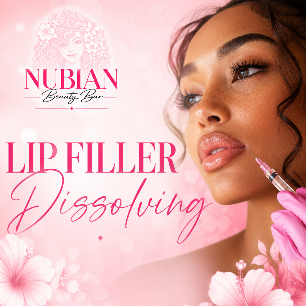 Lip Filler Dissolving with kendra at Nubian Beauty Bar in APOPKA, FL
