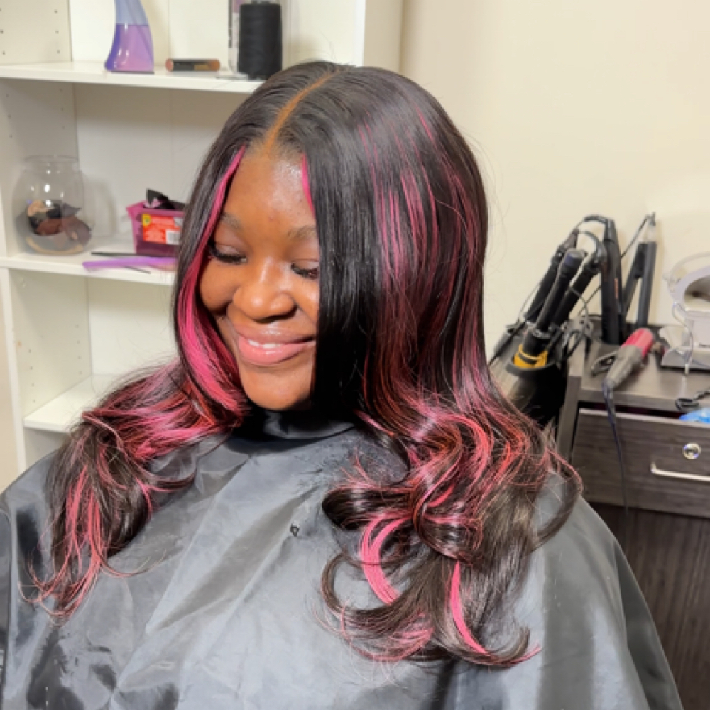 Quick Weave Installation at Elonna Lavender Artistry in Fayetteville, GA