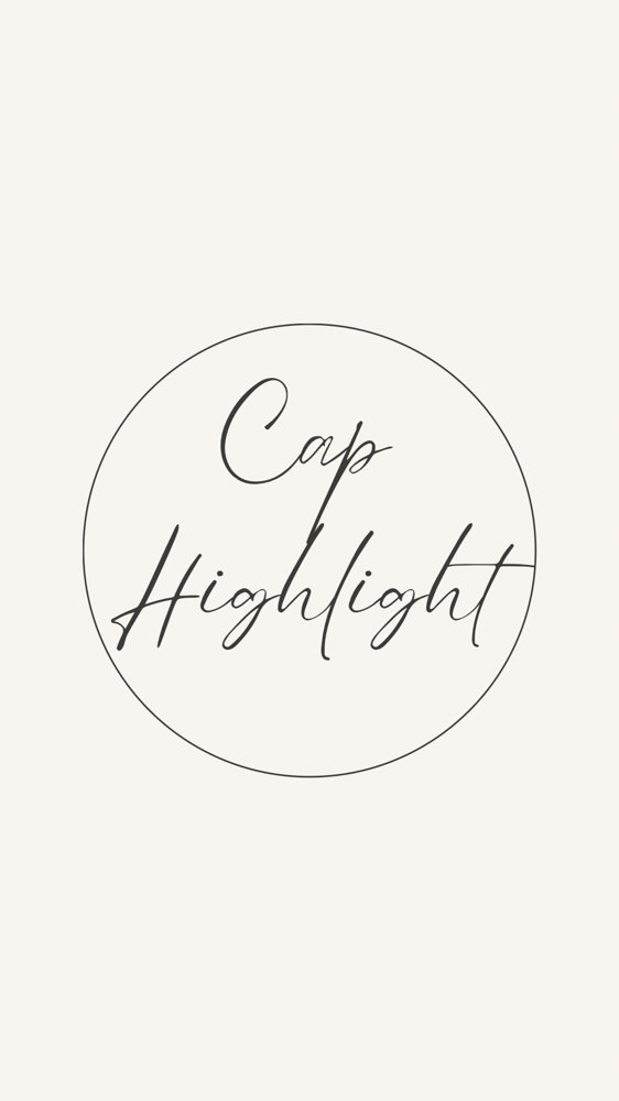 Cap Highlight