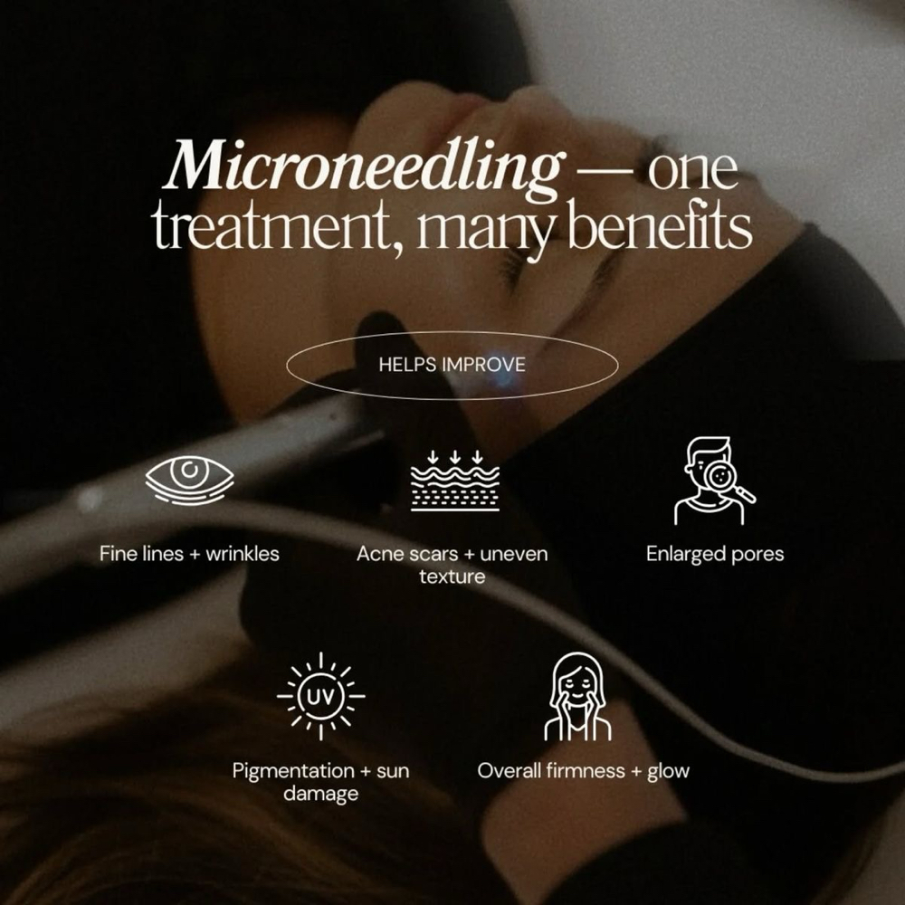 Dermaplane, microneedling, and peel