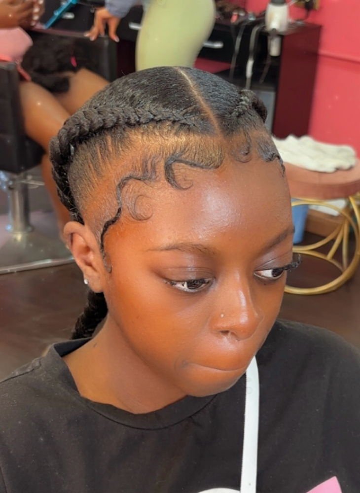 Dutch Feed-in Braids per 2 braids at Everything Braids in Maitland, FL