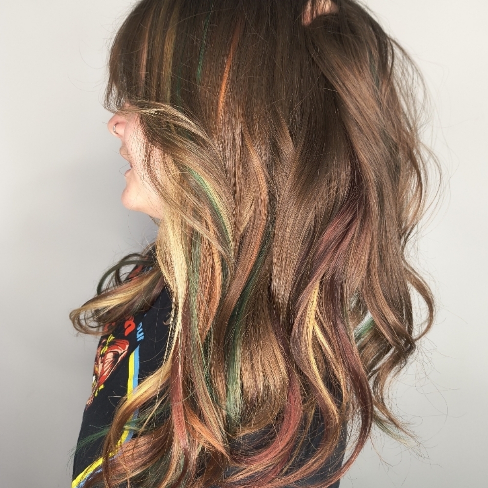 Partial Highlight at Disco Baby Hair in Fairfield, CT