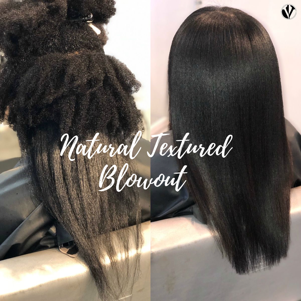 Natural Hair Blowout