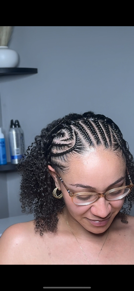 Braided Front (Front Only)