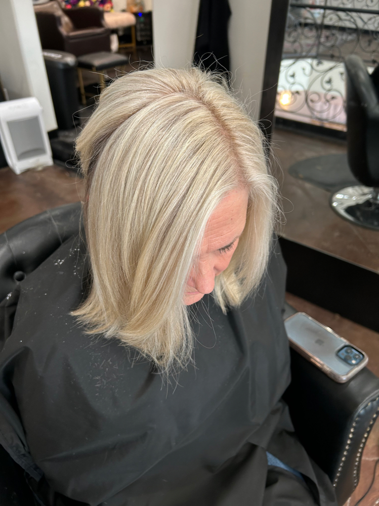 Gray Coverage + Highlights