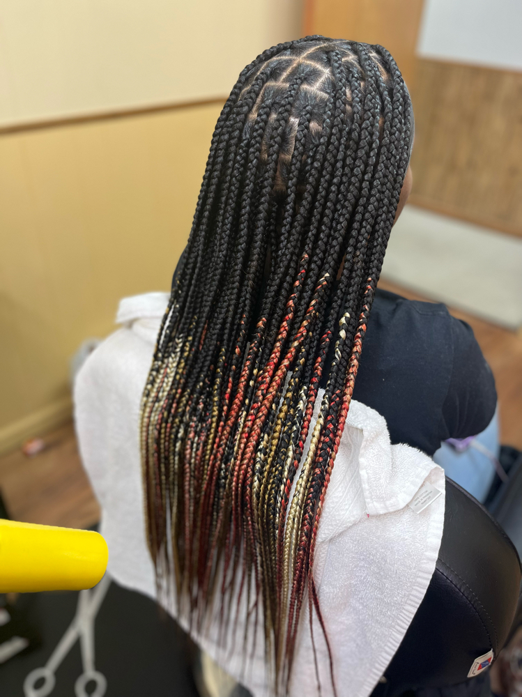 Ombre Knotless