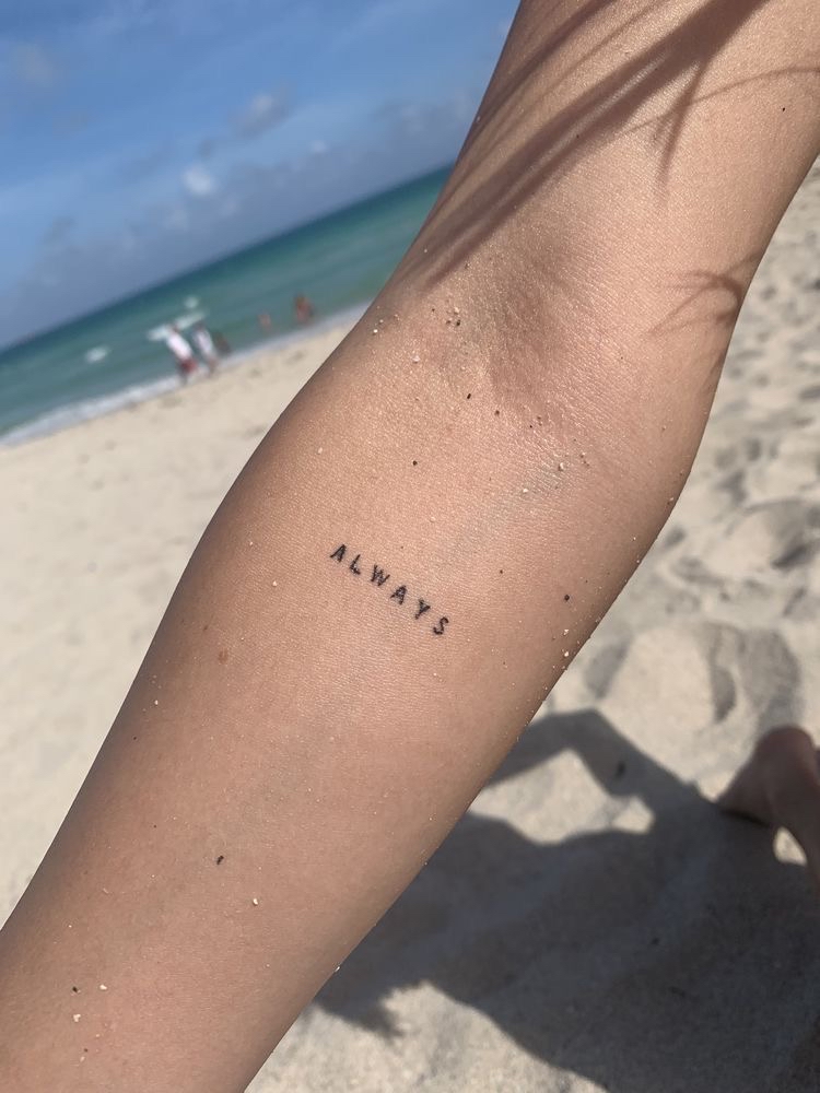 Small Fine Line Tattoo