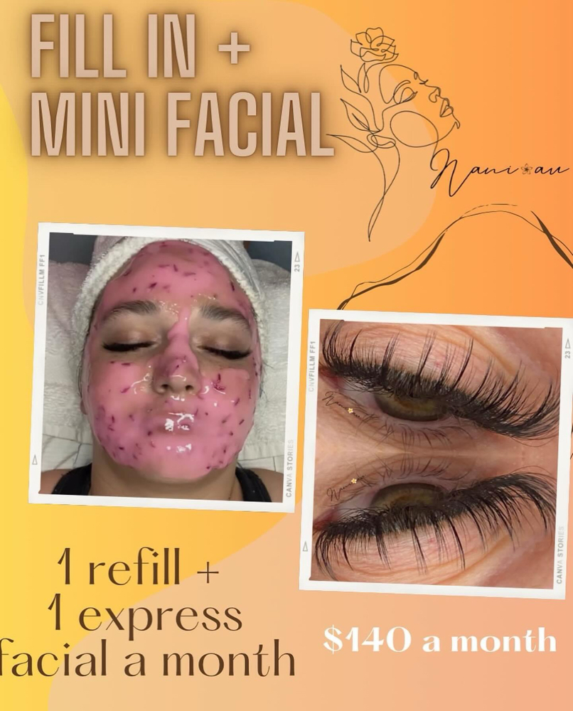 Fill/Mini Facial Subscription