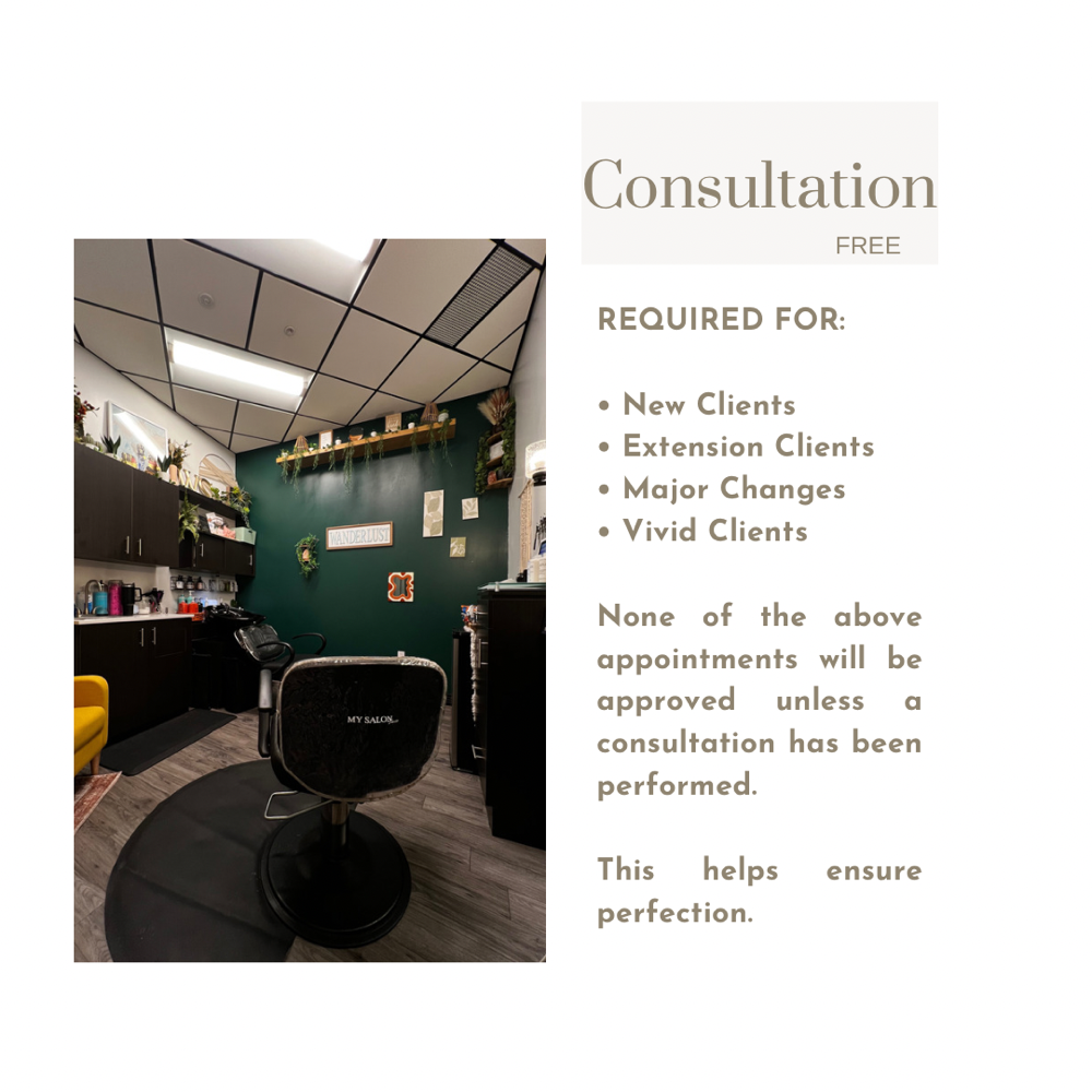 New Client Consultation (REQUIRED)