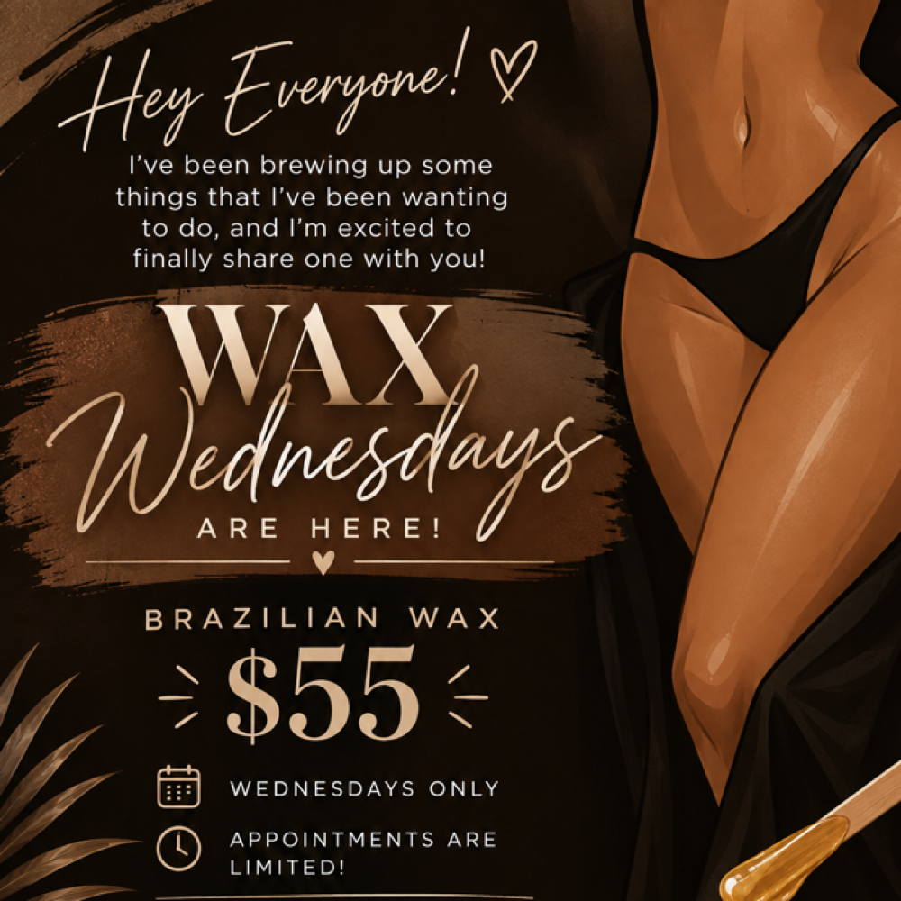 Wax Wednesday’s Brazilian at Desire Esthetics in Lodi, CA