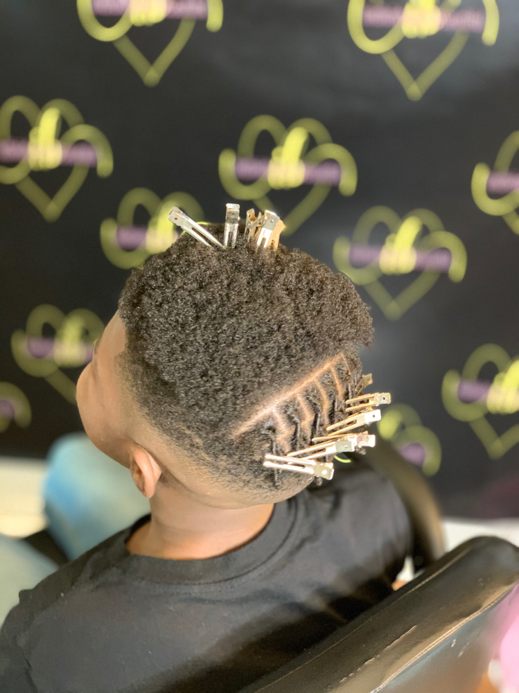 Starter Locs-Top Fade