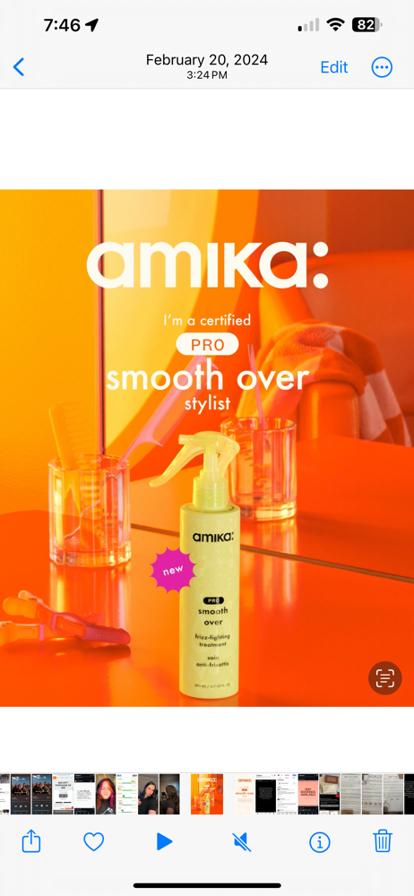 Amika Smoothing Treatment