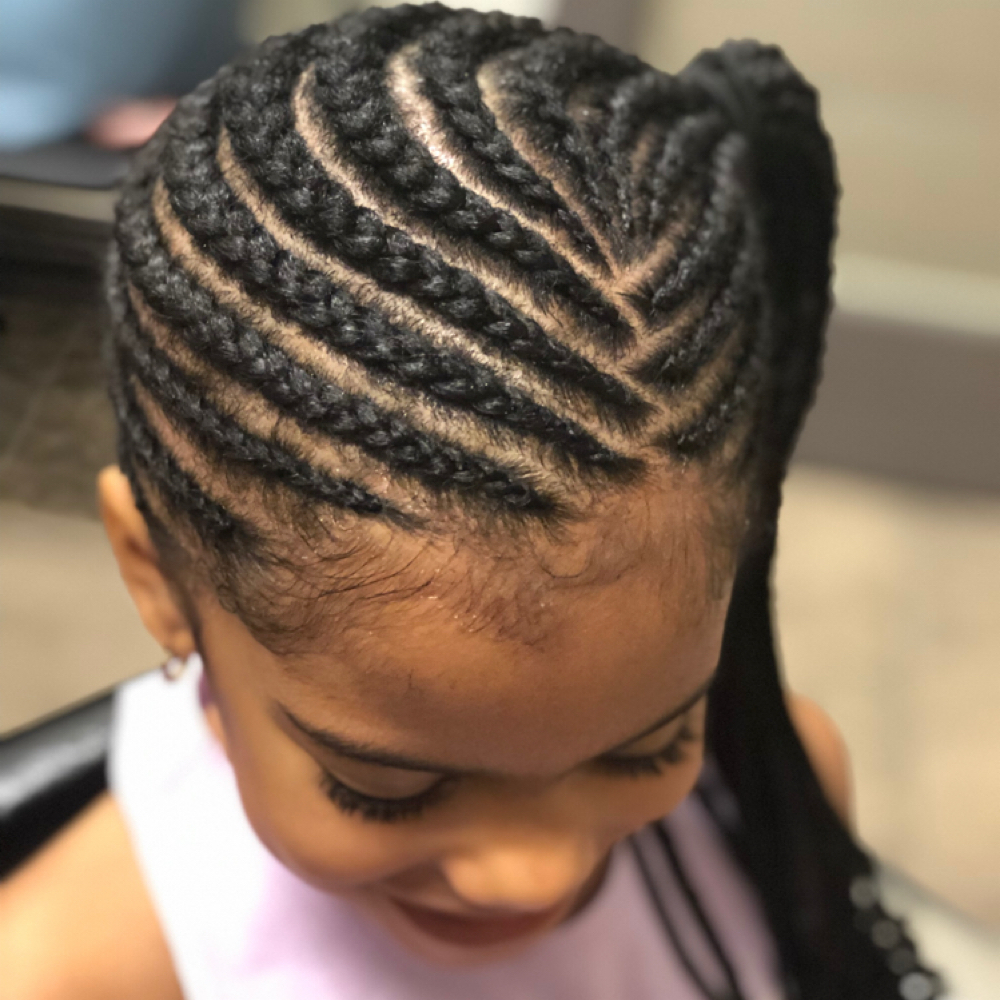 Kids Cornrow W/ Hair at Some Like It Loc’d in Chandler, AZ