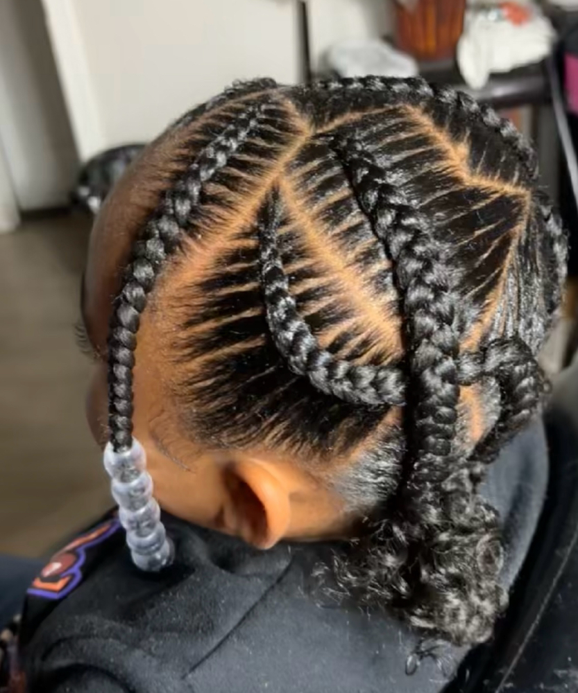 4 Criss Cross Stitch Braids
