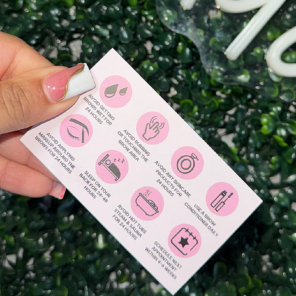 Brow Maintenance After Lami & Tint at Saged Esthetics in Junction City, KS