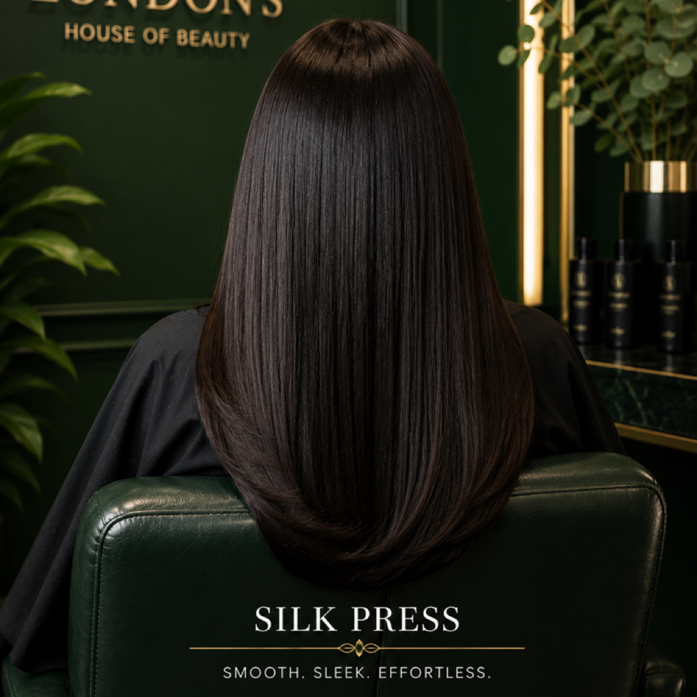 Silk Press at London’s House Of Beauty in Lebanon, PA