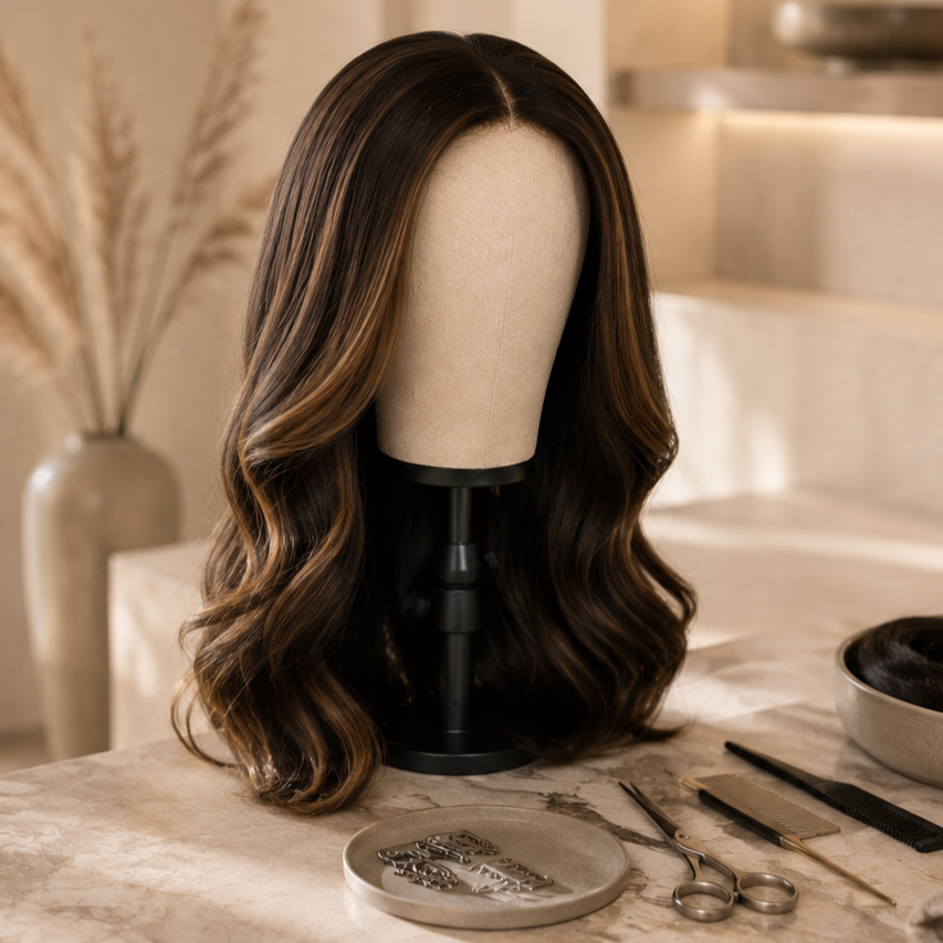 Wig Knot Blocking at Natural Hair Center in Aventura, FL