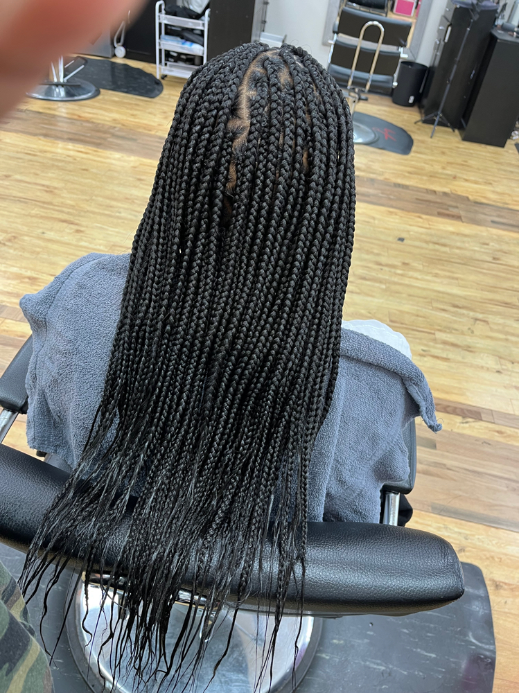 Traditional Box Braids (small) at The Hair Palace & Company in Virginia Beach, VA