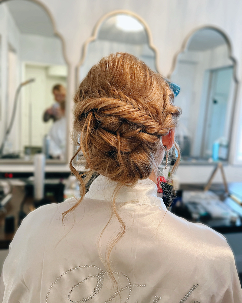 Wedding Party Hair Styling