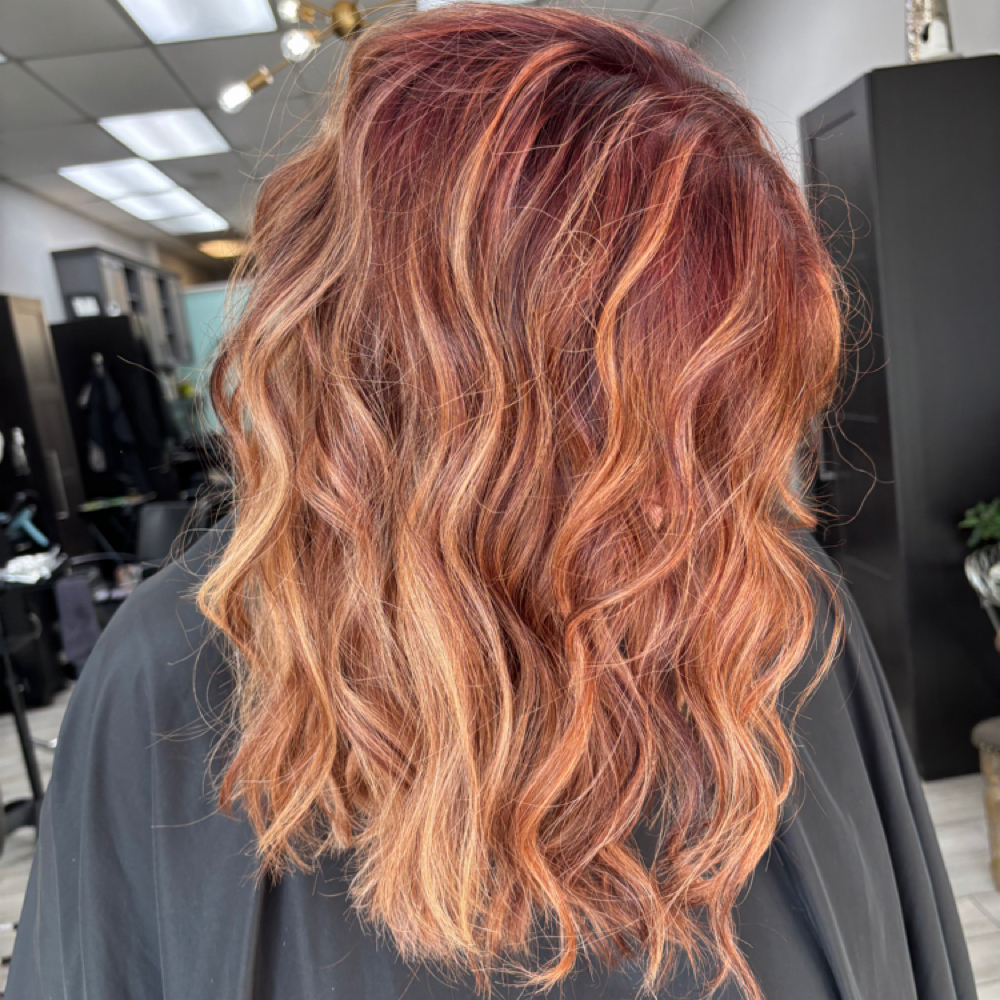 Full Highlights & Roots at Desert Rose Beauty Co in Friendswood, TX