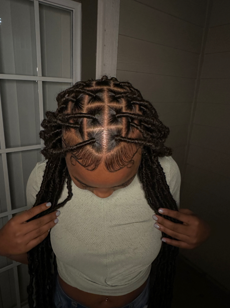 Buttlength Faux Locs