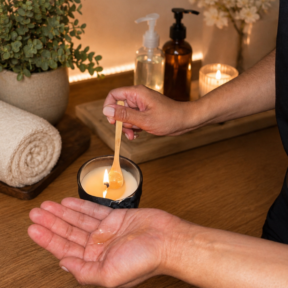 Warm Candle Massage - 60 Min at The Whole You Spa in Bronx, NY