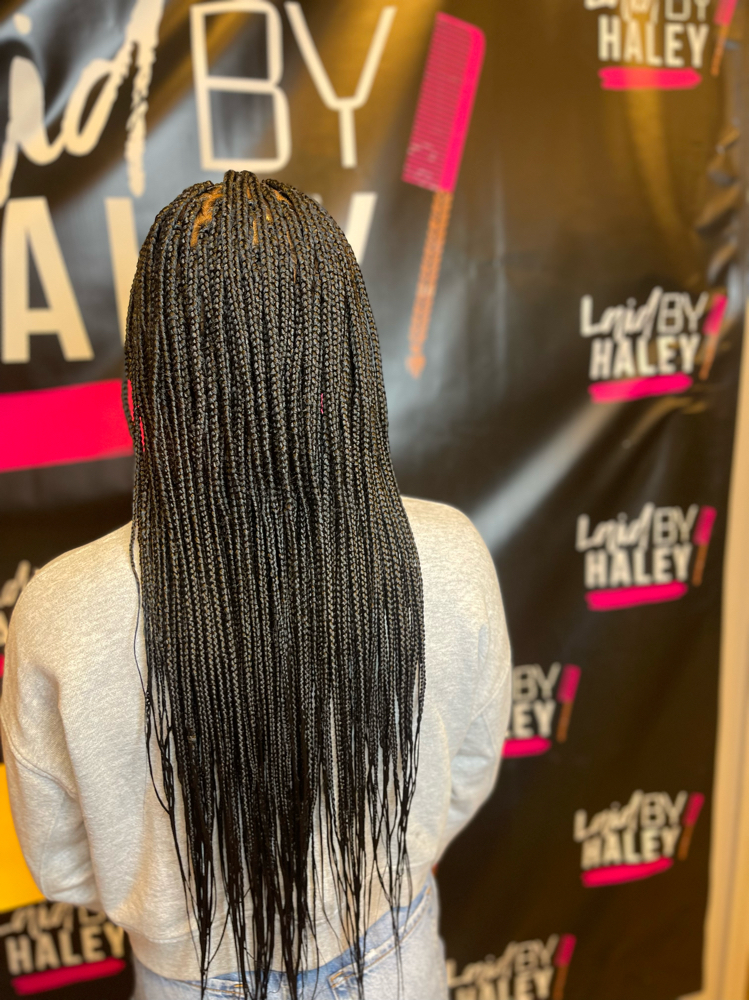 Long Smedium Box Braids