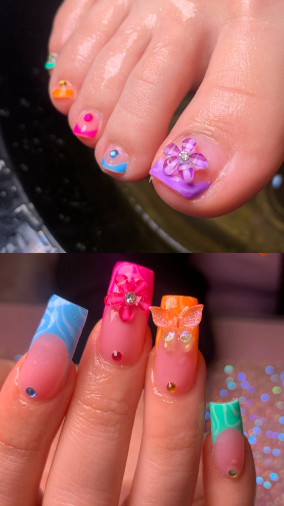 Nails And Toes Combo