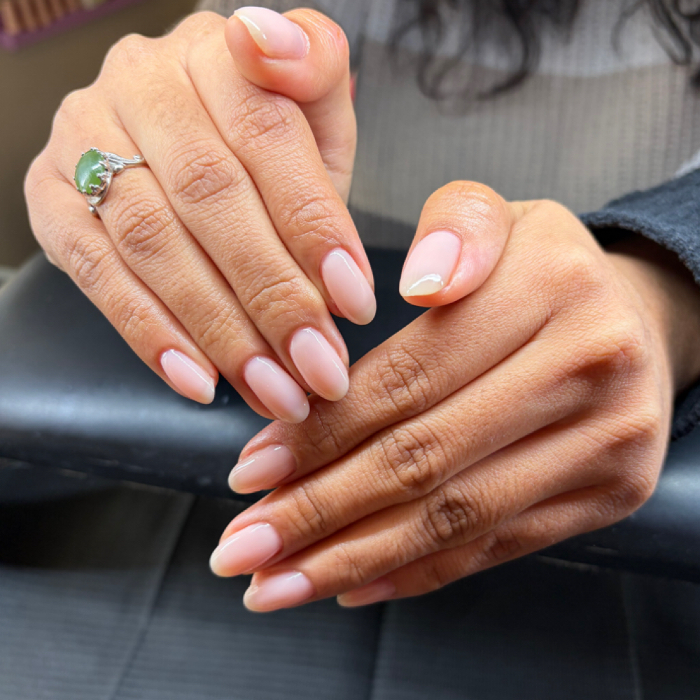 Builder Gel Nails at Blended Studio in Mineola, TX