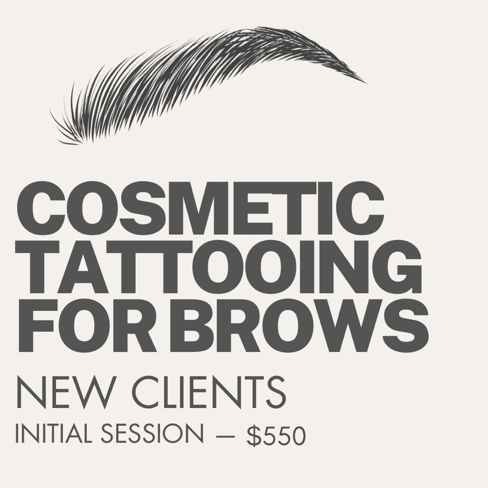 COSMETIC TATTOOING FOR BROWS