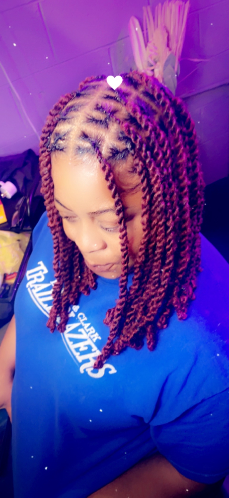 Imitation locs
