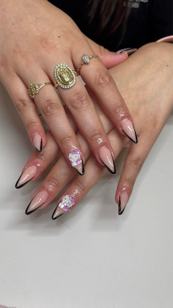Medium Acrylic Fill at Blossomed Beauty Lounge in Hesperia, CA