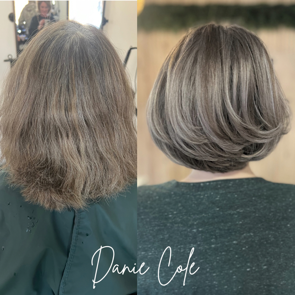 Haircut -women at Danie Cole in Lapeer, MI