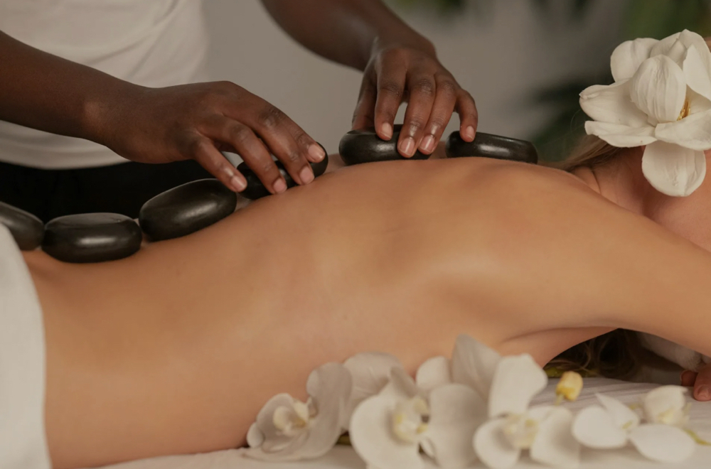 Full Body Hot Stone Massage at The 725 Xperience in Katy, TX