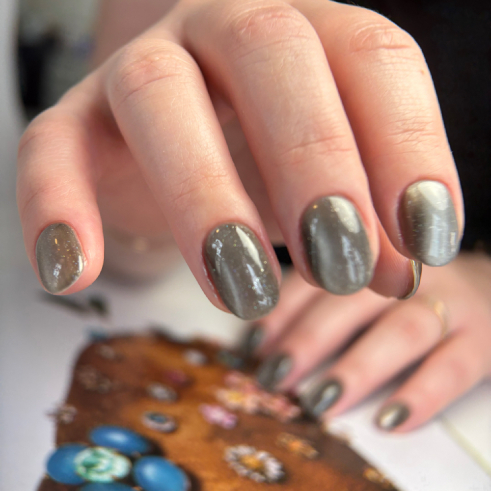 Russian Manicure at ZEN Nails Studio in Patchogue, NY