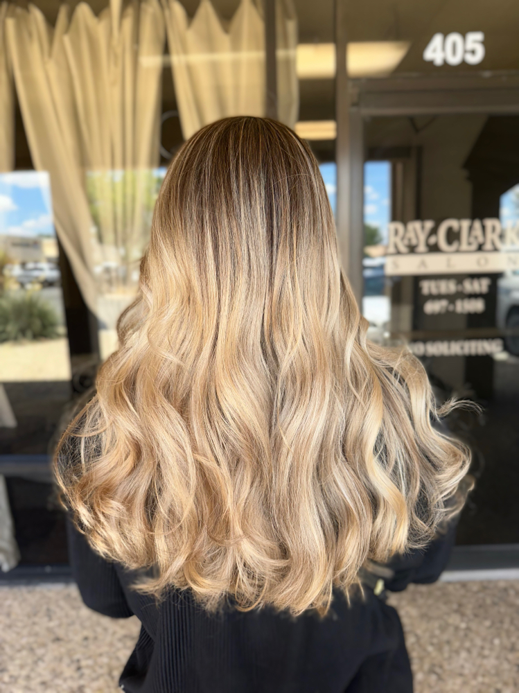 Full Balayage at Angie’s Aesthetics in Midland, TX